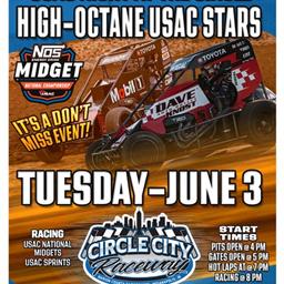 TUESDAY JUNE 3rd