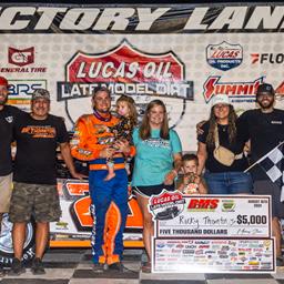 Thornton Goes to Lucas Oil Victory Lane on Batesville Prelim Night