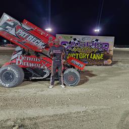 Kelly Miller Dashes To Casper Speedway Victory With ASCS Northern And Western Plains