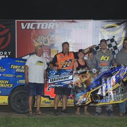 Ward gets 100th IMCA Modified win at Marshalltown Speedway, Reynolds, Carter, Dhondt, Raffurty, and Grady also see checkers