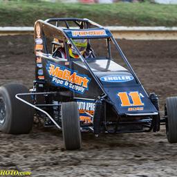Andrew Felker Grabs Two Podiums in POWRi Action at Creek County and Lincoln!