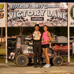 Gavin Miller Claims NOW600 National Prelim Victory at Jefferson County Speedway!