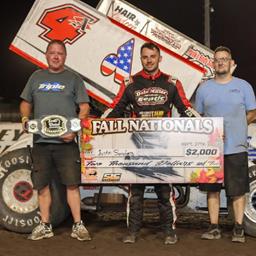 Sanders Wins Night One of Fall Nationals