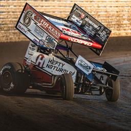 Kaleb Johnson Rallies Throughout Night at Knoxville Raceway