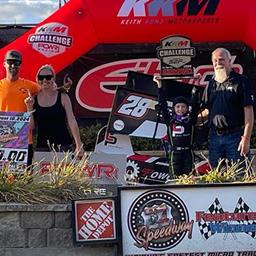 McKenna Kren and TJ Stark Shine at US-24 in KKM Challenge Championship Night Support Division Wins