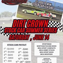 Dirt Crown Stock Car Summer Series