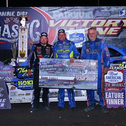 Fairbury Speedway (Fairbury, IL) – World of Outlaws Real American Beer Late Model Series – Prairie Dirt Classic – July 25th-26th, 2025. (Josh James Artwork)