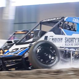 Hendricks Charges to Eighth-Place Finish During 2nd annual Midget Round Up