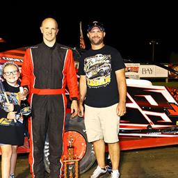 A Total Team Effort: Jeff Sykes Takes First Of â€™21 Friday Night At Can-Am Speedway