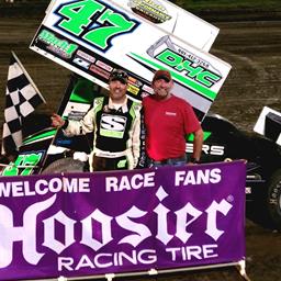 HOWARD AND BOWDEN SCORE USCS FLIP FLOP 50 WINS AT Riverside Speedway