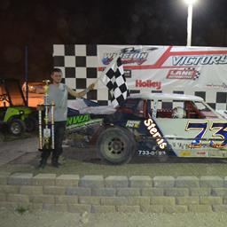 Sternberg Best’s Field in 55-lap Kenny Blondel Street Stock Memorial at Winston