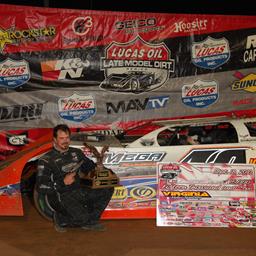 Davenport Sweeps State of Virginia with Win in USA 100 at Virginia Motor Speedway