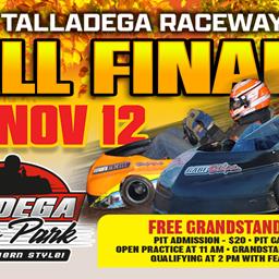 Talladega Raceway Park | Fall Finale | November 12th!