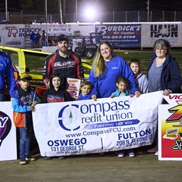 Sears takes Opening Night Tracey Road Modified Glory
