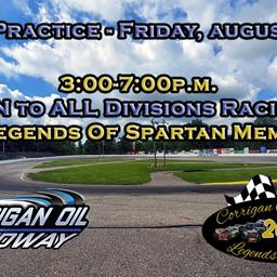 Optional Open Practice for The Legends of Spartan Memorial 08/23/2024