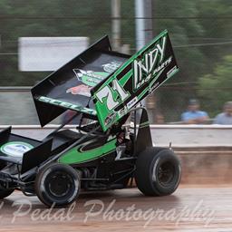 Giovanni Scelzi Fast During Debut at Knoxville Raceway