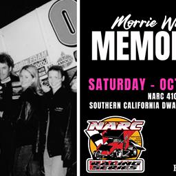 MORRIE WILLIAMS MEMORIAL - SATURDAY, OCTOBER 5