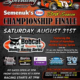 Semenuk’s ESSO Presents Season Championship Night &amp; John Spencer Memorial This Saturday Night