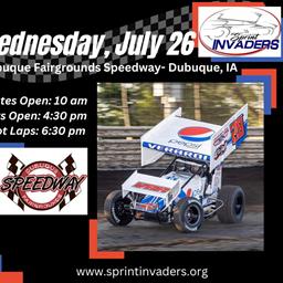 Sprint Invaders Rock Dubuque County Fair Wednesday Night!