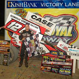 Dewease Uses Late Restart to Win Greg Hodnett Classic; Andrew Yoder Dominates Super Late Model Feature for Win
