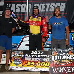 Billy Moyer Jr gets first DIRTcar Summer Nationals win of 2022