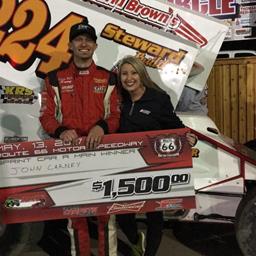 Carney Tops Route 66 Motor Speedway For Second Win Of 2017