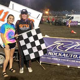 Goodno finishes sweep of www.RockAuto.com USCS Mini Sprint Fall Nationals weekend on Saturday at Riverside