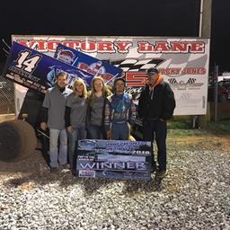 Mallett, Garner, Johnson, Powers and Haudenschild Win With DHR Suspension