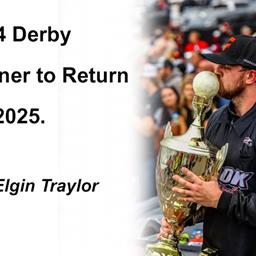 Honeycutt To Be Back for December Derby.