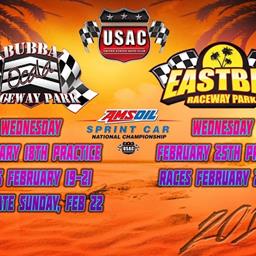 EAST BAY EXPANDS FLORIDA &quot;WINTER DIRT GAMES&quot; TO 6 RACES