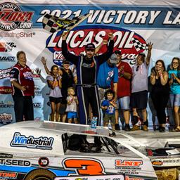 Bidinger wins USRA Modified thriller to headline Lucas Oil Speedway action; Allen, Fennewald, Bryant and Beck also prevail