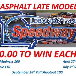 Lebanon I-44 Speedway to Host  New Pro Late Model Series