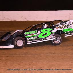 Moberly Motorsports Park (Moberly, Mo.) – Lucas Oil Midwest Late Model Racing Association – Wiener Nationals – September 1st, 2024. (Todd Boyd Photo)