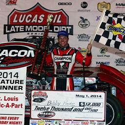 Pierce Powers to Biggest Career Win Thursday Night at Macon Speedway