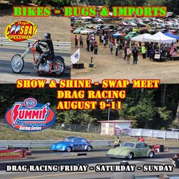 Bikes, Bugs, &amp; Imports This Weekend At Coos Bay Speedway