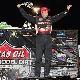 Pearson Powers to Lucas Oil Victory Lane at East Bay