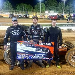 Ricky Lewis Strikes With ASCS Elite Non-Wing At Lonestar Speedway