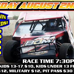Dirt Track Junkie Boosts Modifieds to $1,000 to Win This Week