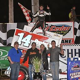 GT Garrett Tatnell secures victory at Red Cedar Speedway