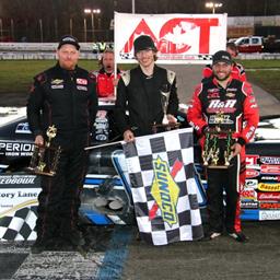 Gluchacki Caps off Stellar 2022 ACT Season with Waterford Speedbowl Win