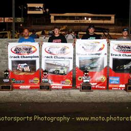 Boone Speedway names track champions for 2025