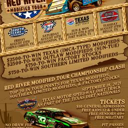 Red River Mod Tour Comes To I-37 Speedway August 14th