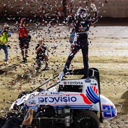 Karter Sarff Claims Night One with POWRi National Midgets and Xtreme at I-55 Raceway