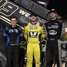 Ayrton Gennetten Astonishes with POWRi 410 Outlaw Sprint Victory at Lake Ozark Speedway