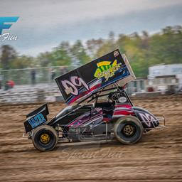 Adams Records Career-Best Sprint Car Result at Fremont Speedway