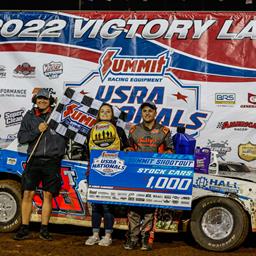 Thornton earns Stock Cars Summit Shootout win as Summit USRA Nationals get underway at Lucas Oil Speedway
