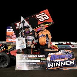 Madsen and Serbus Victorious at Jackson Motorplex During C &amp; B Border Battle Presented by New Fashion Pork and SW Broadband