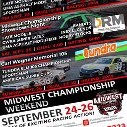 Midwest Championship Weekend Sept 24th,25th,26th