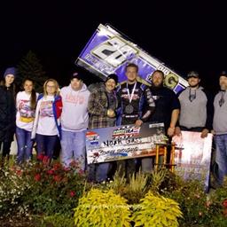 Gass Victorious at Plymouth Dirt Track Again