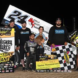 RICOOOO: Abreu Adds First High Limit Racing Win of 2024 at New York&#39;s Utica-Rome Speedway